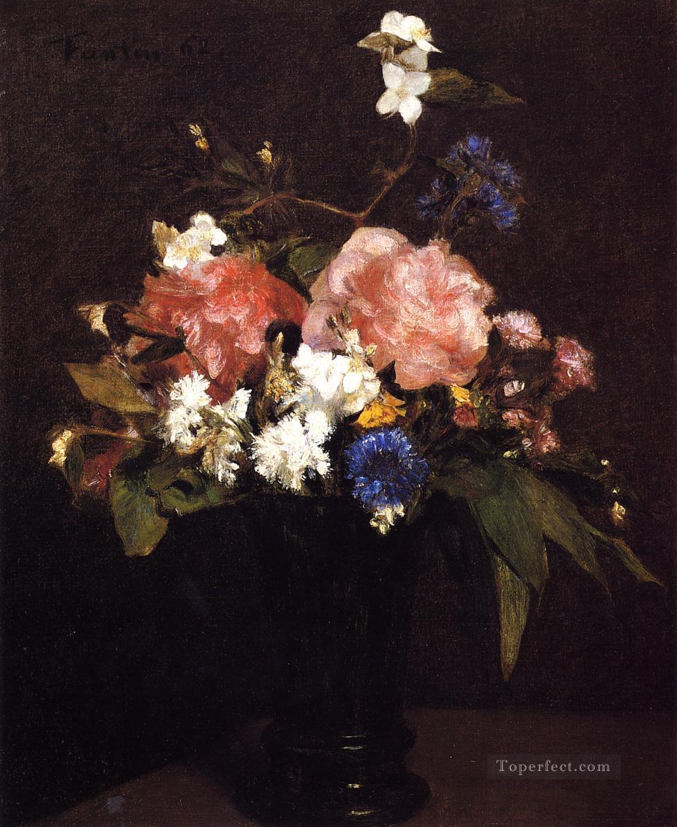 Flowers7 Henri Fantin Latour Oil Paintings